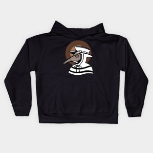 Vintages Bird Troops Kids Hoodie